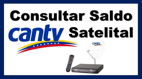 saldo cantv satelital